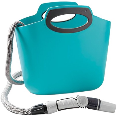Kit Manguera Extensible Aquapop 30 mt  Azul